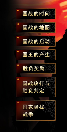 国王的产生 既然国战要由国王来启动，还是首先说说国王的产生方法吧。简单来说就是帮派通过攻城战占领王城后，帮派帮主即可成为整个国家的