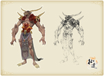 游戏怪物原画资料配图