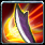 火焰冲击 单体攻击技能,放出一个飞行的火球来攻击最远离自己较远的敌人,带有一定的物理攻击力